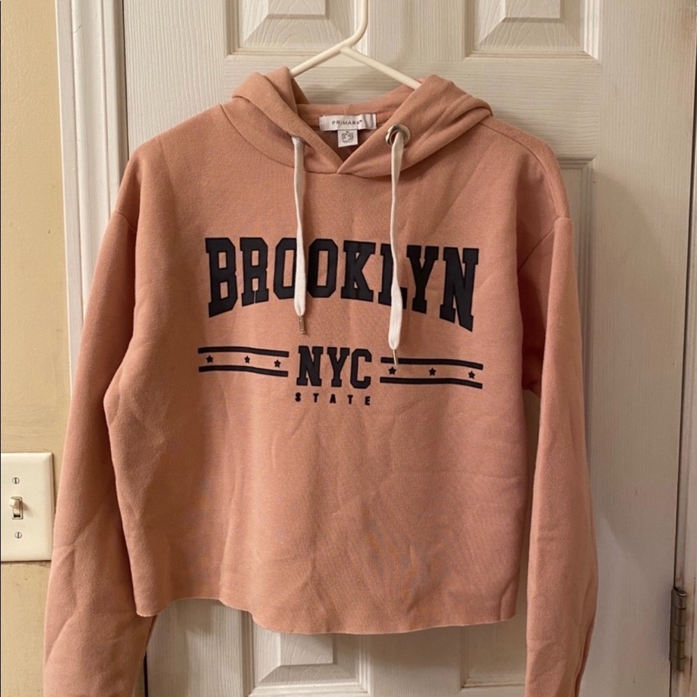 Primark cropped hoodie Brooklyn NYC